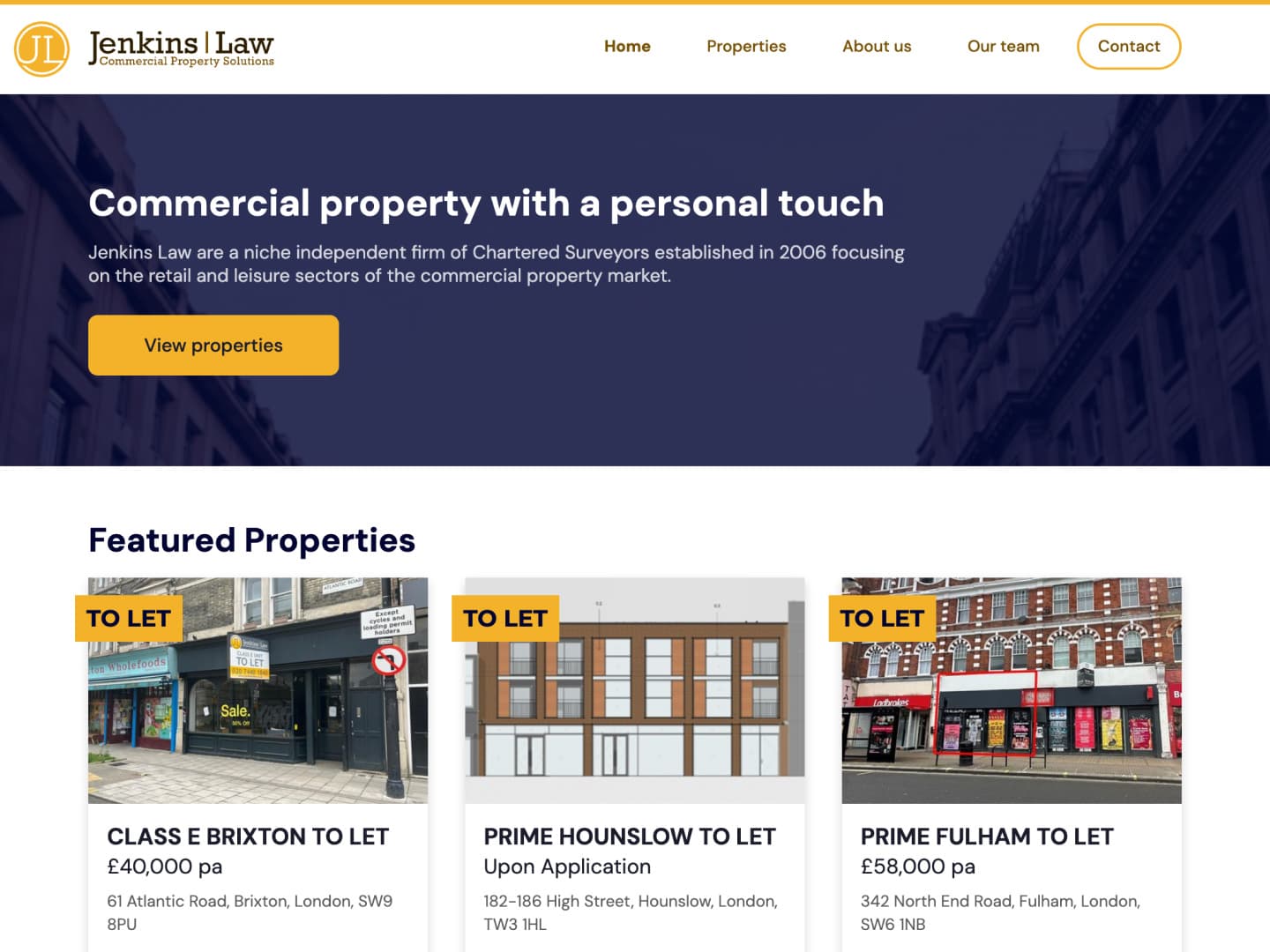 Jenkins Law — improved homepage