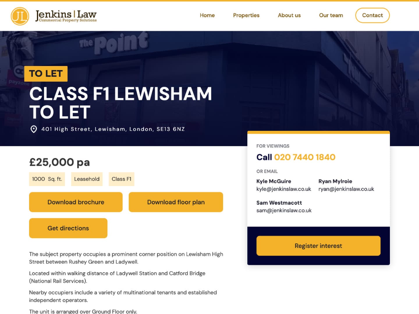 Jenkins Law — improved property page