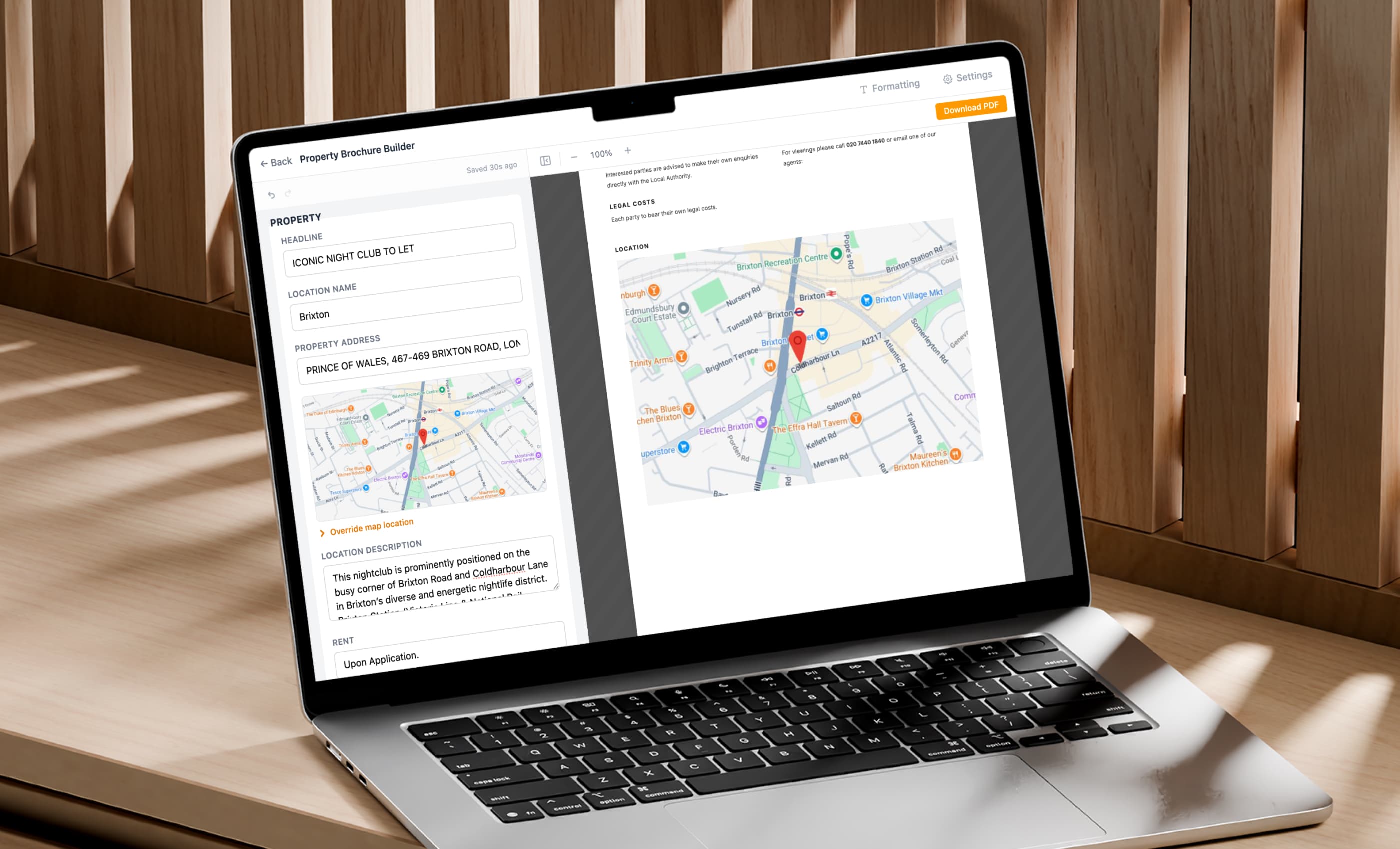 Document Designer hero - template preview